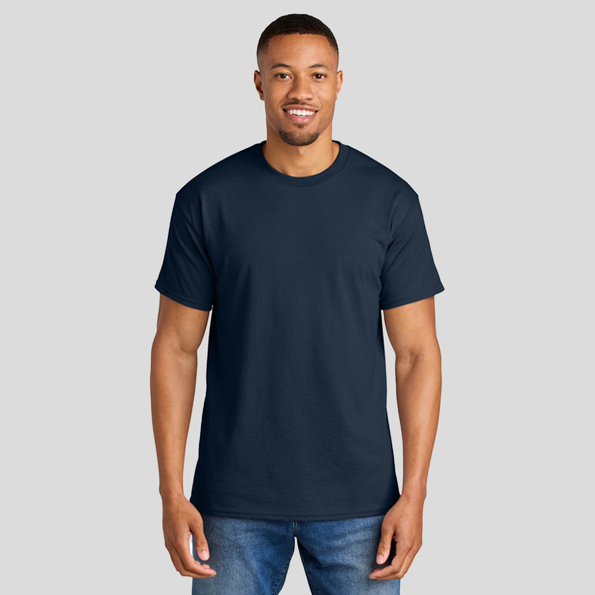 Gildanยฎ DryBlendยฎ 50 Cotton/50 Poly T-Shirt | Navy
