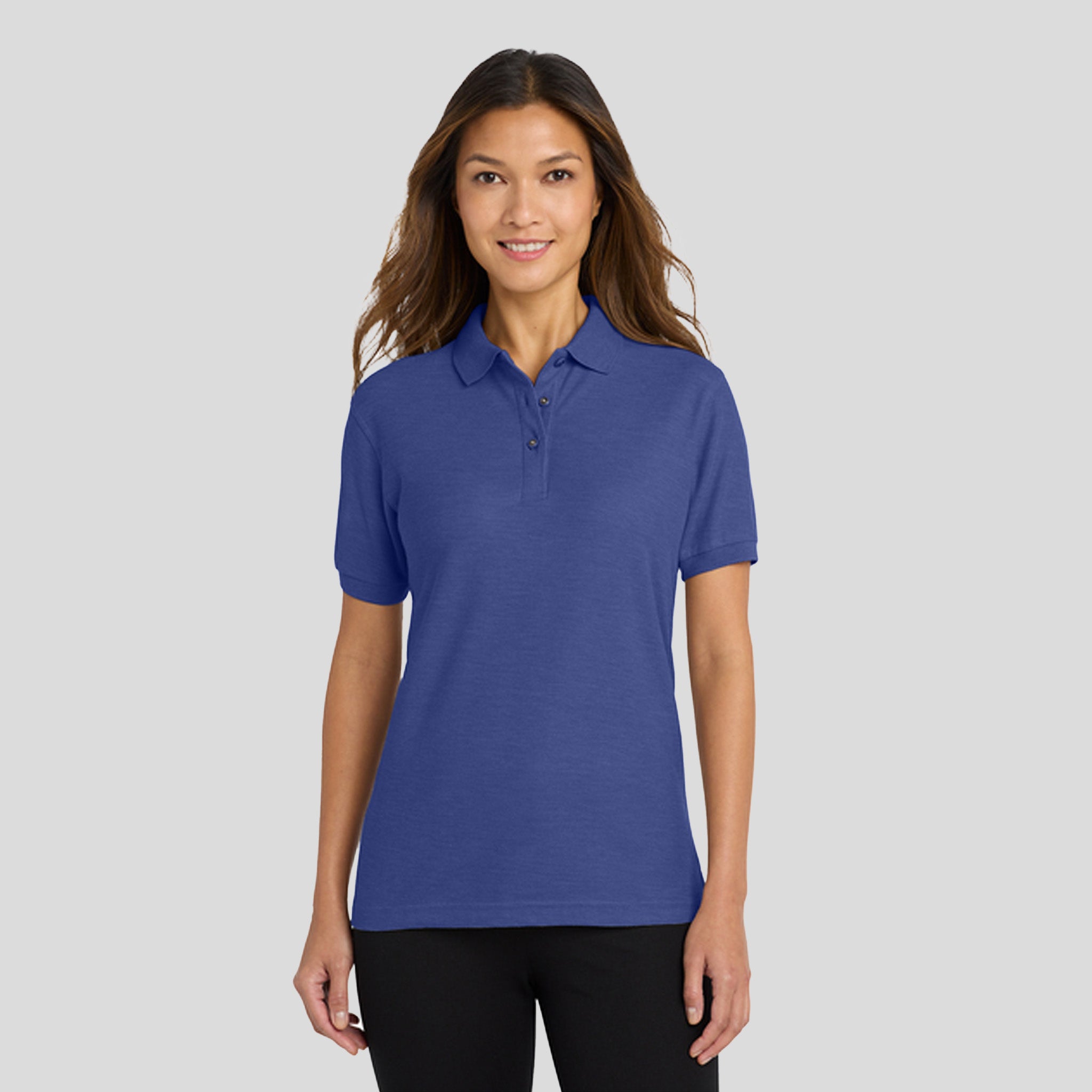 Women's Silk Touch™ Polo | Mediterranean Blue