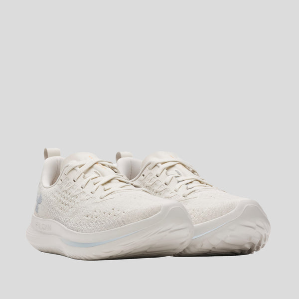 UA Velociti 4 | Summit White/Blue Calm